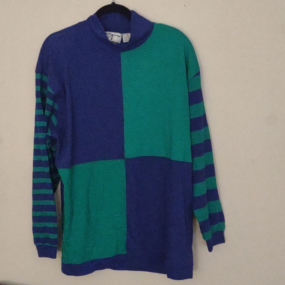 American Vintage colorblock oversized lightweight sweater Size‎ Large